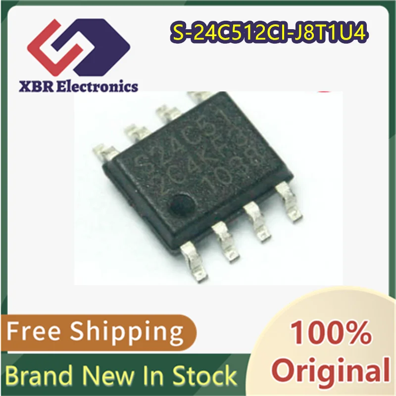 (10/30 pieces) S-24C512CI-J8T1U4 S24C51  SOP8 Brand New Genuine Original In Stock Fast Shipment Electronic Components