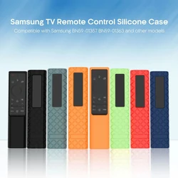 Silicone TV Cover for Samsung Solar TV Remote Control BN59 Series BN59-01357 BN59-01363 Replacement Shockproof Back Cover