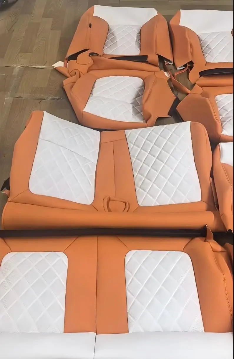 OEM Designed Custom Car Leather Seat Cover Suitable for Raptor F150F350 F450 Silverado Dodge RAM 2002-2025