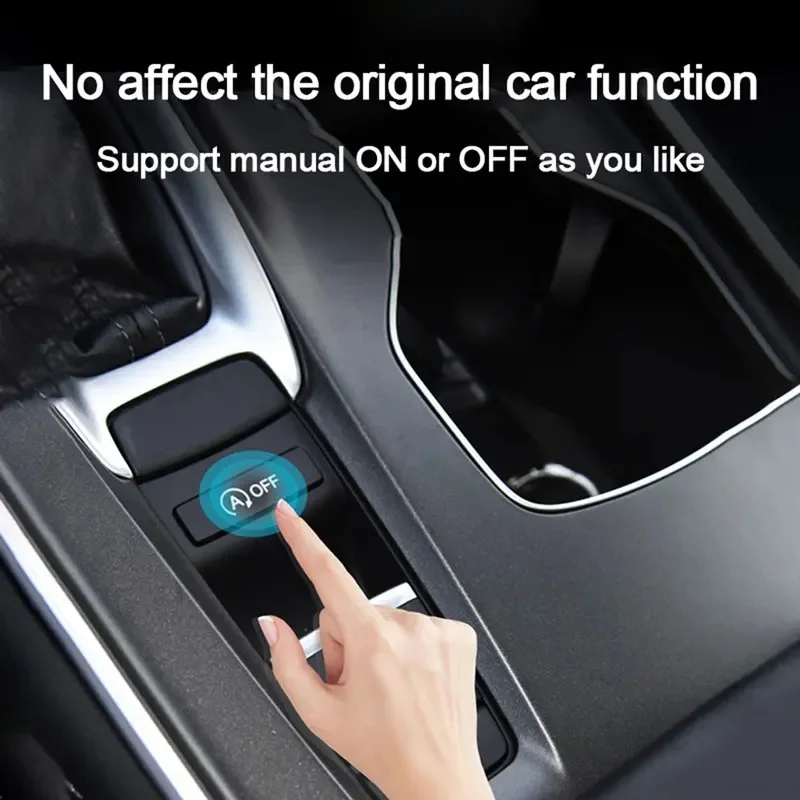 OBD i-stop Disable Switch Fit for Mazda3 BM BN Axela CX-5 KF CX-3 CX-8, Engine Idle Stop Function Canceller Accessories