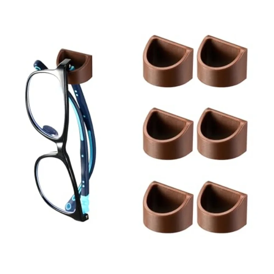 

Sunglass Organizer 6 Pack, Glasses Holder and Eyeglass Holder for Eyewear, Sunglasses, Reading Glasses. Sunglass Holder for Hom