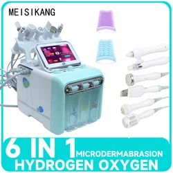 MEISIKANG 6 IN 1 Hydrogen Purification Device Facial Cleansing Water Oxygen Skin Care Facial Microdermabrasion Beauty Machine