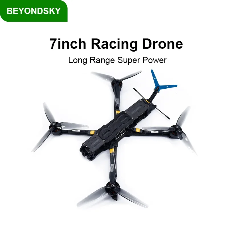 

7inch FPV Racing Drone Long Range 1.5kg 7 inch Payload Super Power PNP Quadcopter F405 FC 55A ESC 2807 1300KV