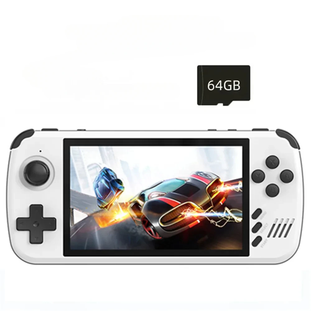 B-M 4colors POWKIDDY X39 Pro Handheld Game Console 4.5 Inch Ips Screen Retro Game PS1 Support Wired Controllers Children's gifts