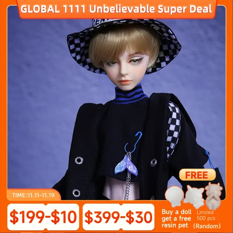 

Fairyland Minifee Mika Doll BJD 1/4 model Boys Eyes High Quality toys shop resin