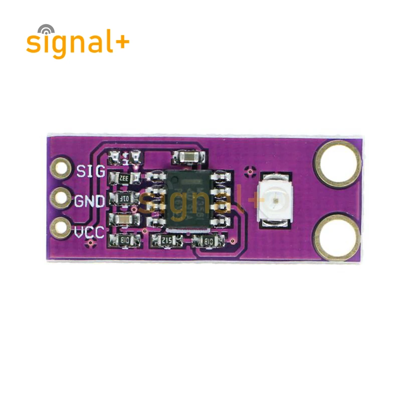 Módulo de Sensor de detección UV GUVA-S12SD, Sensor de luz S12SD, Kit Diy, módulo de placa PCB electrónica 240nm-370nm para Arduino