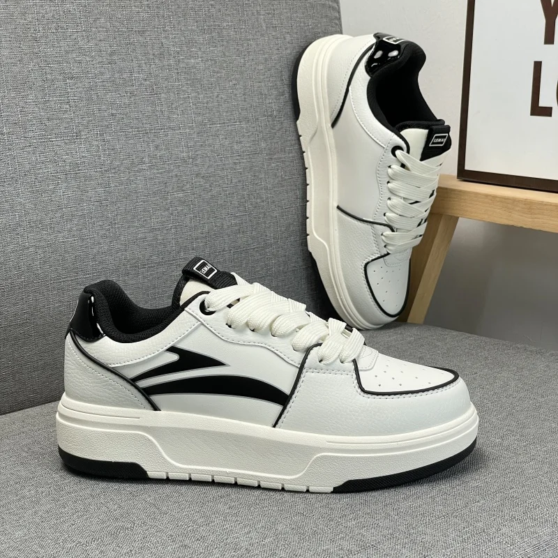 

Street Trend Retro Chunky Sole Skate Shoes 2026 New Branded Unisex Couples Breathable Soft-Soled All-Season Student Casual Shoes