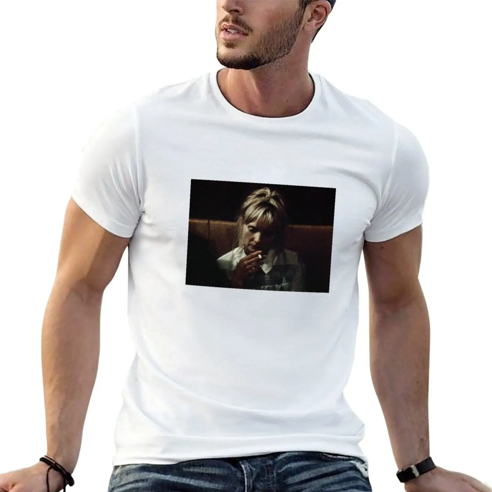 

Wanda smoking T-Shirt man t shirt heavy cotton graphic t shirts for man t shirt man luxury T-shirt