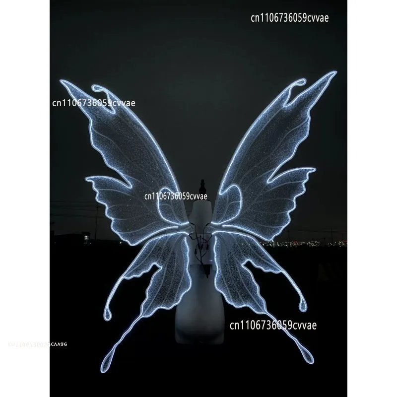 Electric glowing fairy butterfly wings Stage Performance Remote Control Bionic Butterfly Flapping Wing Aircraft Easy