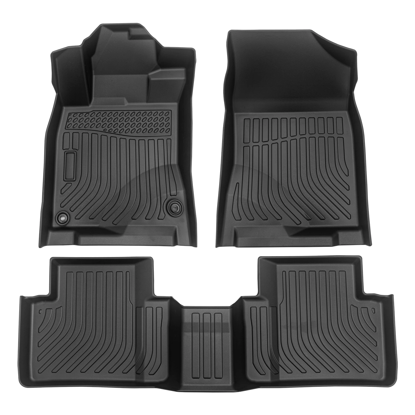 Car Floor Mats for 17-21 Honda Civic Si & 16-21 Civic，All-Weather