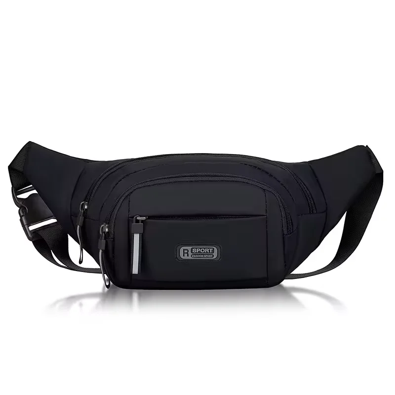Bolsa de Cintura Esportiva Multifuncional Masculina para Corrida, Ciclismo, Bolsa Transversal de Peito, Cinto Portátil para Viagem, Celular e Dinheiro