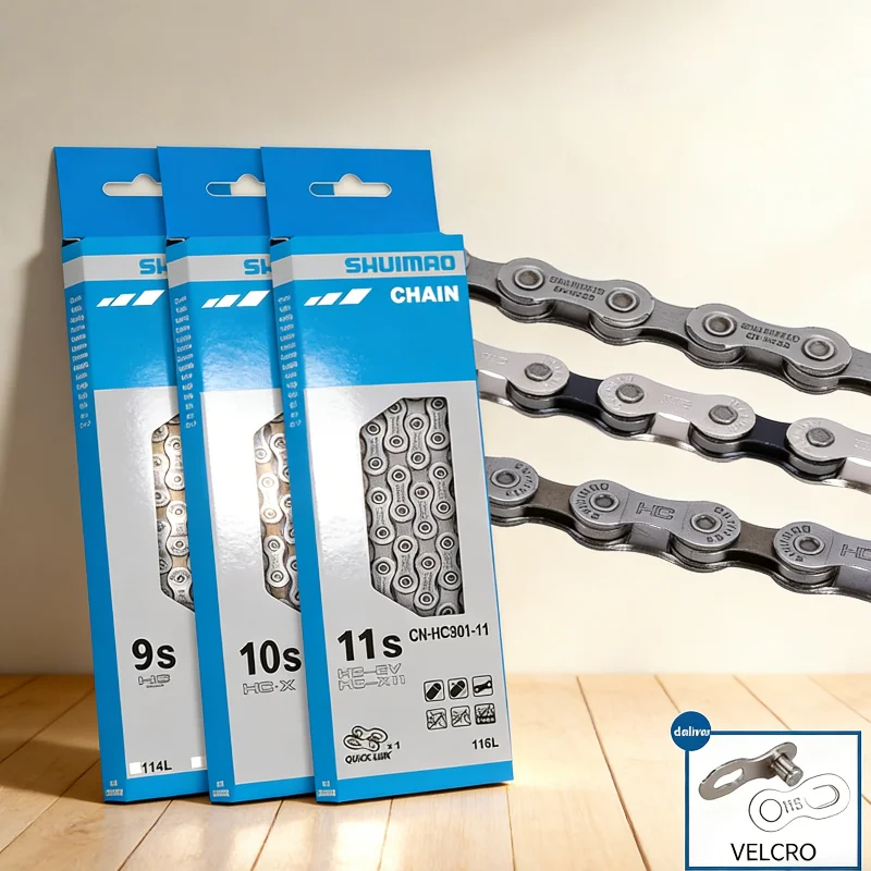 

Original Mountain Bike Chain 9/10/11/speed Road Bike Parts High Quality Replacement Bike Chain Cn-hc53 Chain Accessories