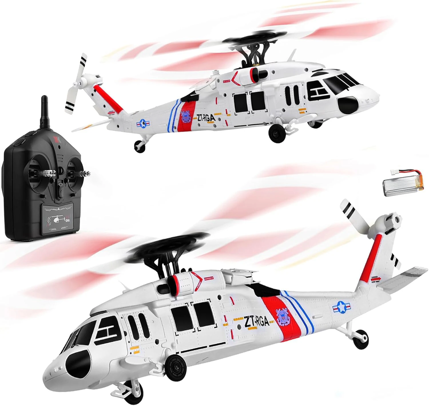 WLtoys K270 RC Helicopter 2.4G 6-Aixs UH-60L Altitude Hold Optical Flow Brushless Remote Control Plane RC Toys for Kids Boys