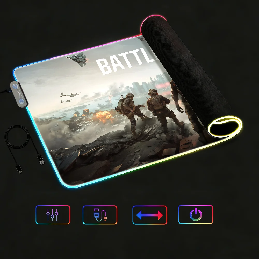 Game B-Battlefield 6 Muismat W - Rgb Keyboard Wrist Rest recensie en prijs