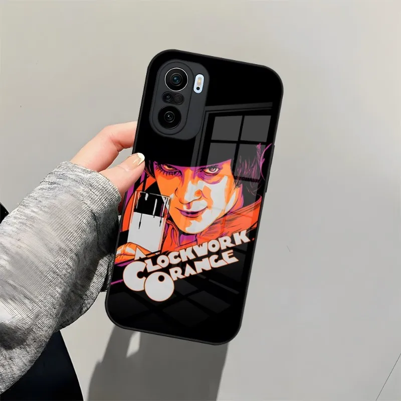 A Clockwork Orange Film Phone Case Tempered Glass For Xiaomi Redmi Note 10 13 11 9 8 11S T Poco M4 F3 X3 Pro Coque