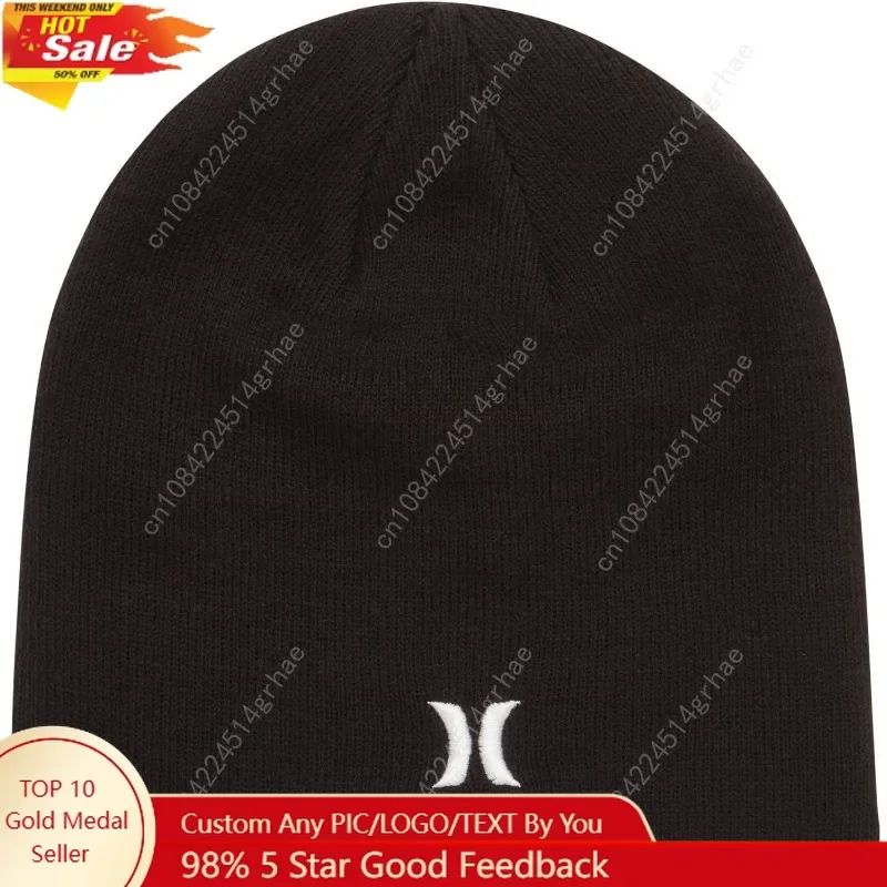 

Hurley Mens Beanie Warm High Quality Knitted Hat