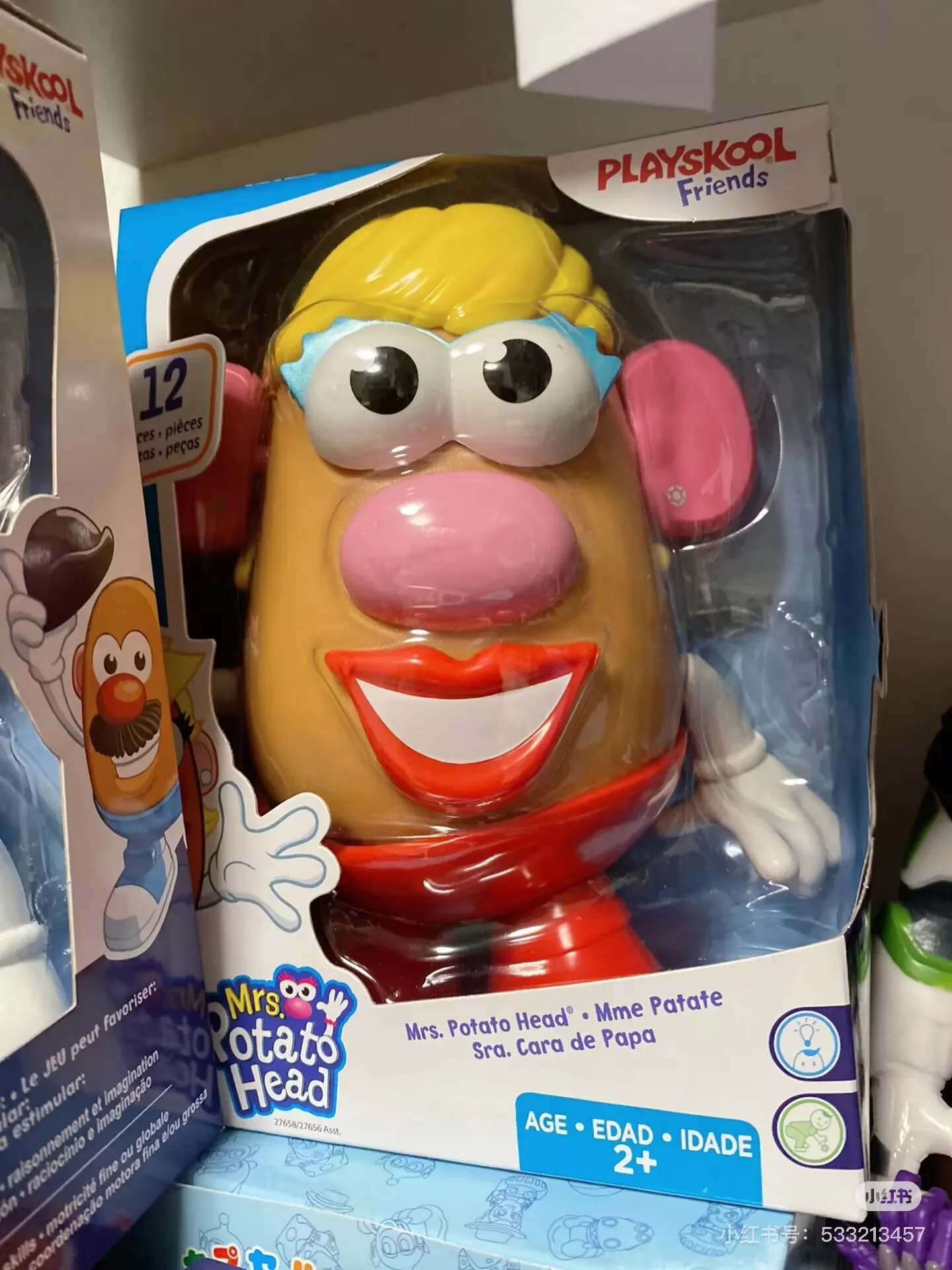 Hasbro Playskool Friends Mr Mrs Potato Head Action Figure met planten Gemonteerd Toy Story Doll Kinderen Gift Ornamenten
