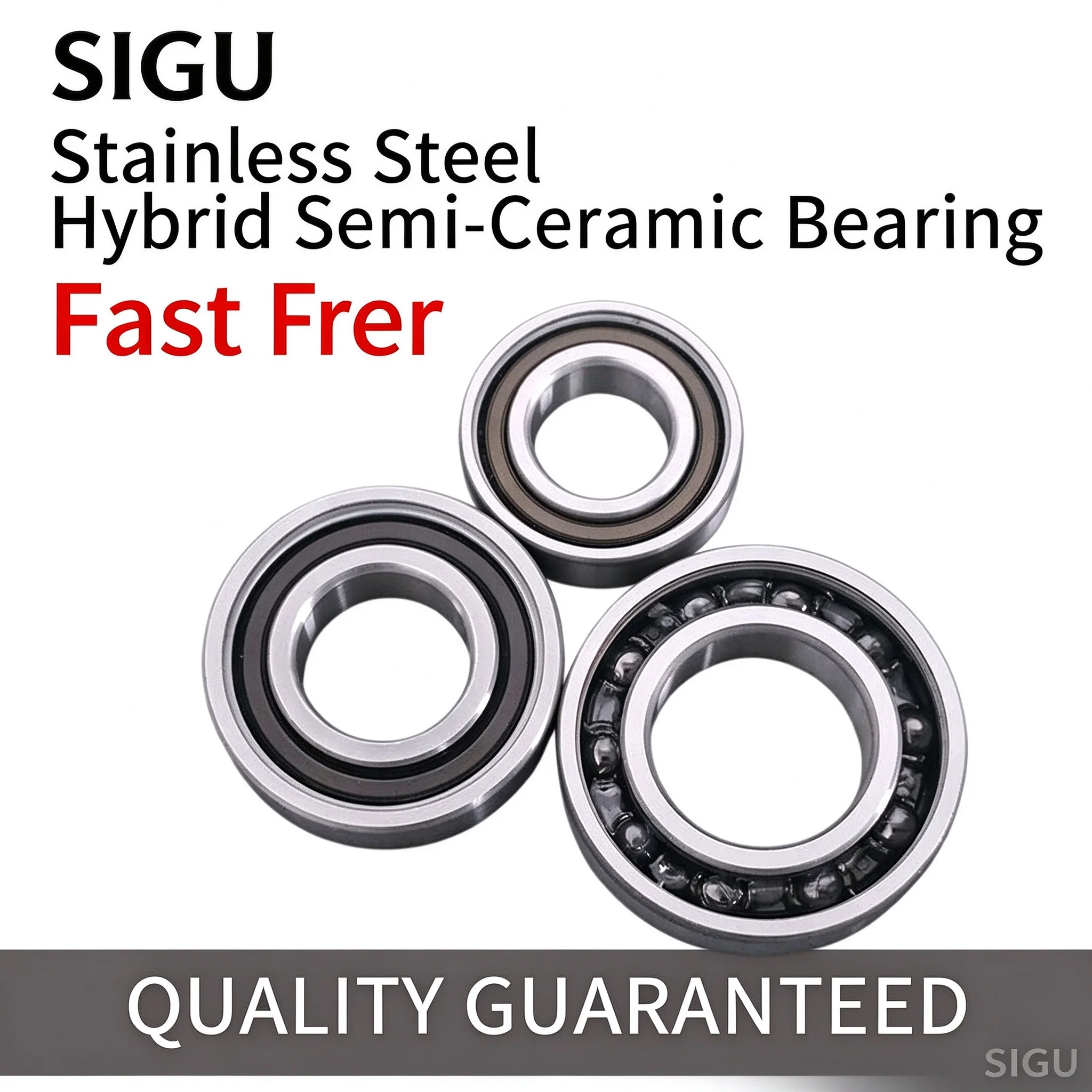 Thin-wall Stainless Steel Hybrid Semi-Ceramic Bearing 6924 120*165*22   6926   130*180*24