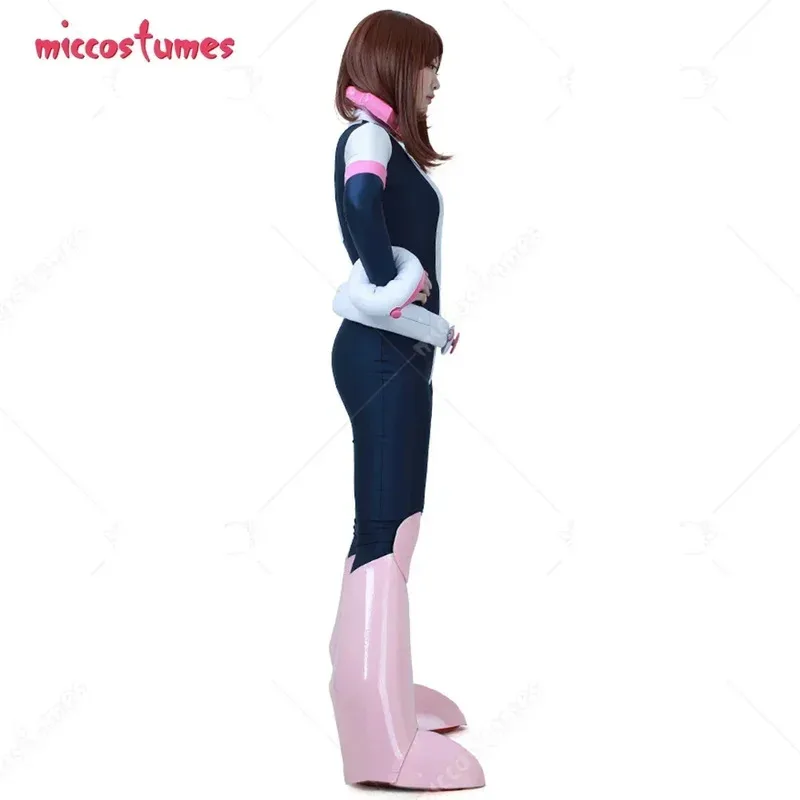 

25COSIn Stock Miccostumes Women's Anime Hero Uraraka Cosplay Suit Costume with Waist Piece and Neckwear
