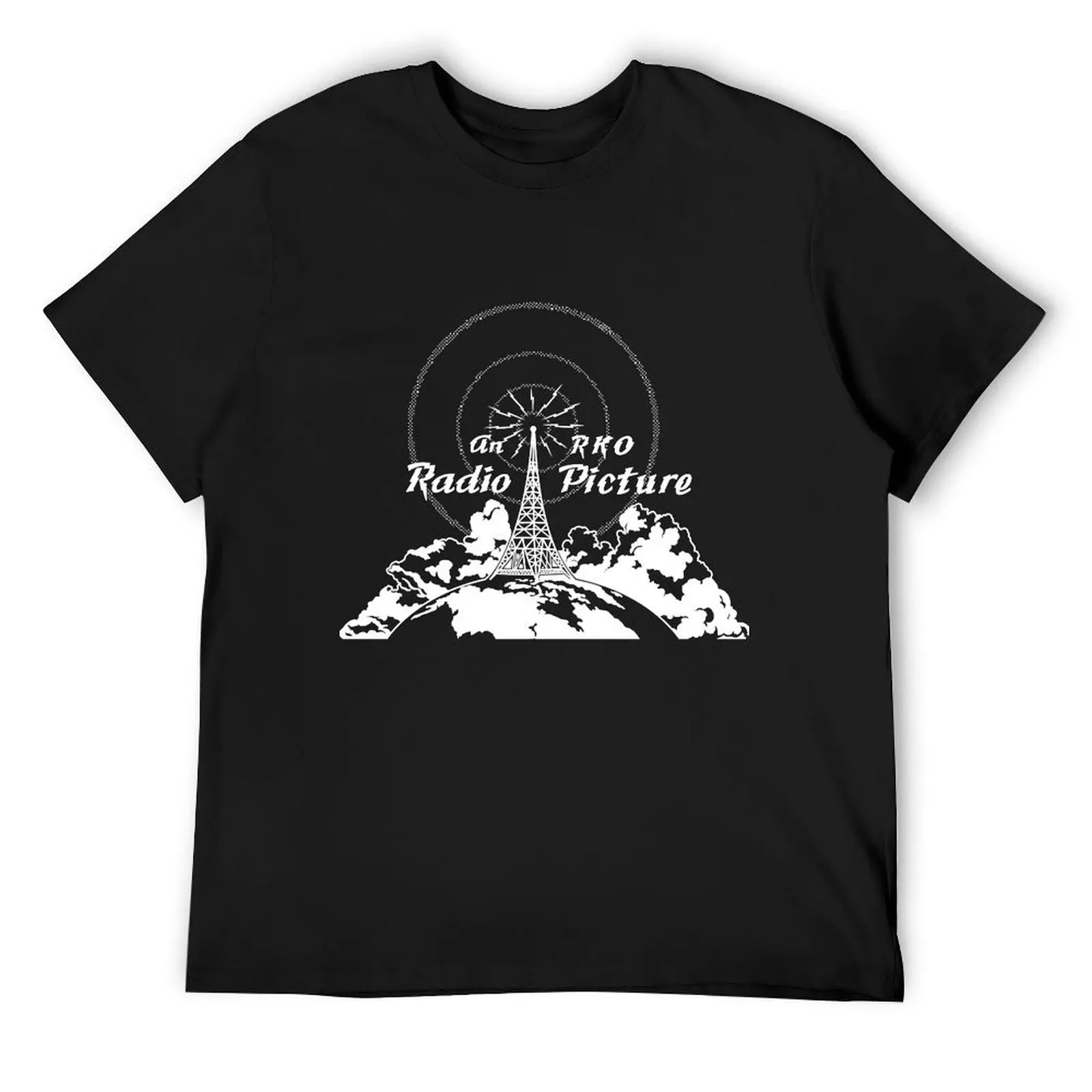 

RKO Radio Pictures Tower T-Shirt football t shirt summer shirt sports fans mens t shirt