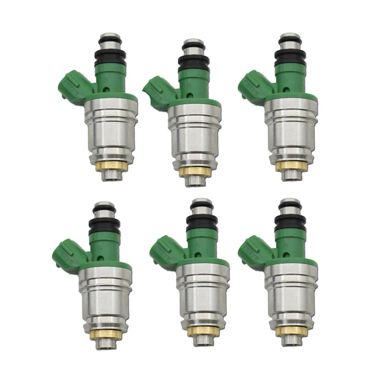 6PCS Nozzles For SUZUKI CHEVROLET For SUZUKI GRAND VITARA 1999-2005 2.5L V6 Fuel Injectors 15710-67D00 JS4J-5 FJ346R