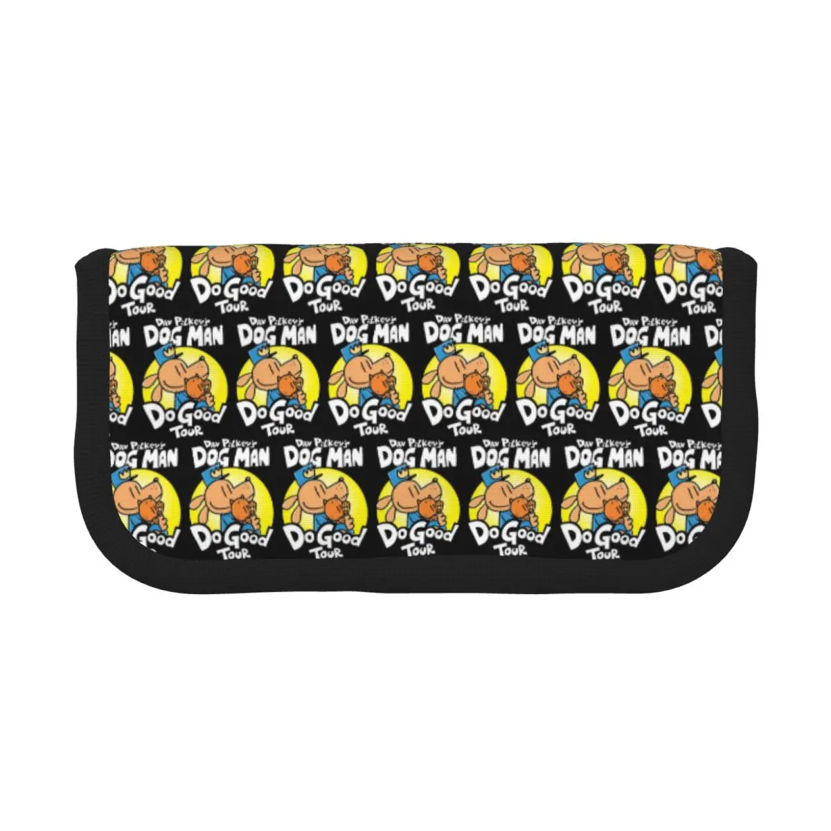 

Dog Man Do Good Tour Pencil Cases for Students School Pen Box Pencil Bag Big Capacity Pencil Pouch Storage Stationery Supplies