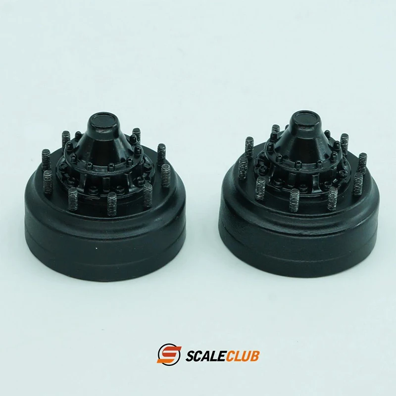 ScaleClub 1/14 Simulation Metal Behava Cover the rear wheel hub head coincidence