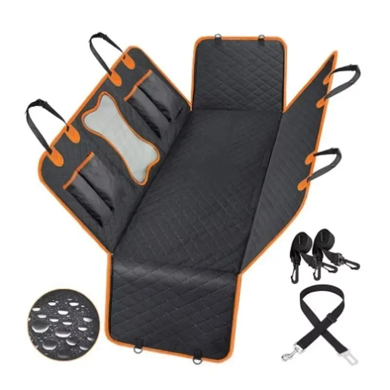 

Waterproof Dog Hammock Scratch Resistant View Mesh Dog Car Hammock Seat Cushion Seat Cover Protector Pet Pad Car Seat Cover