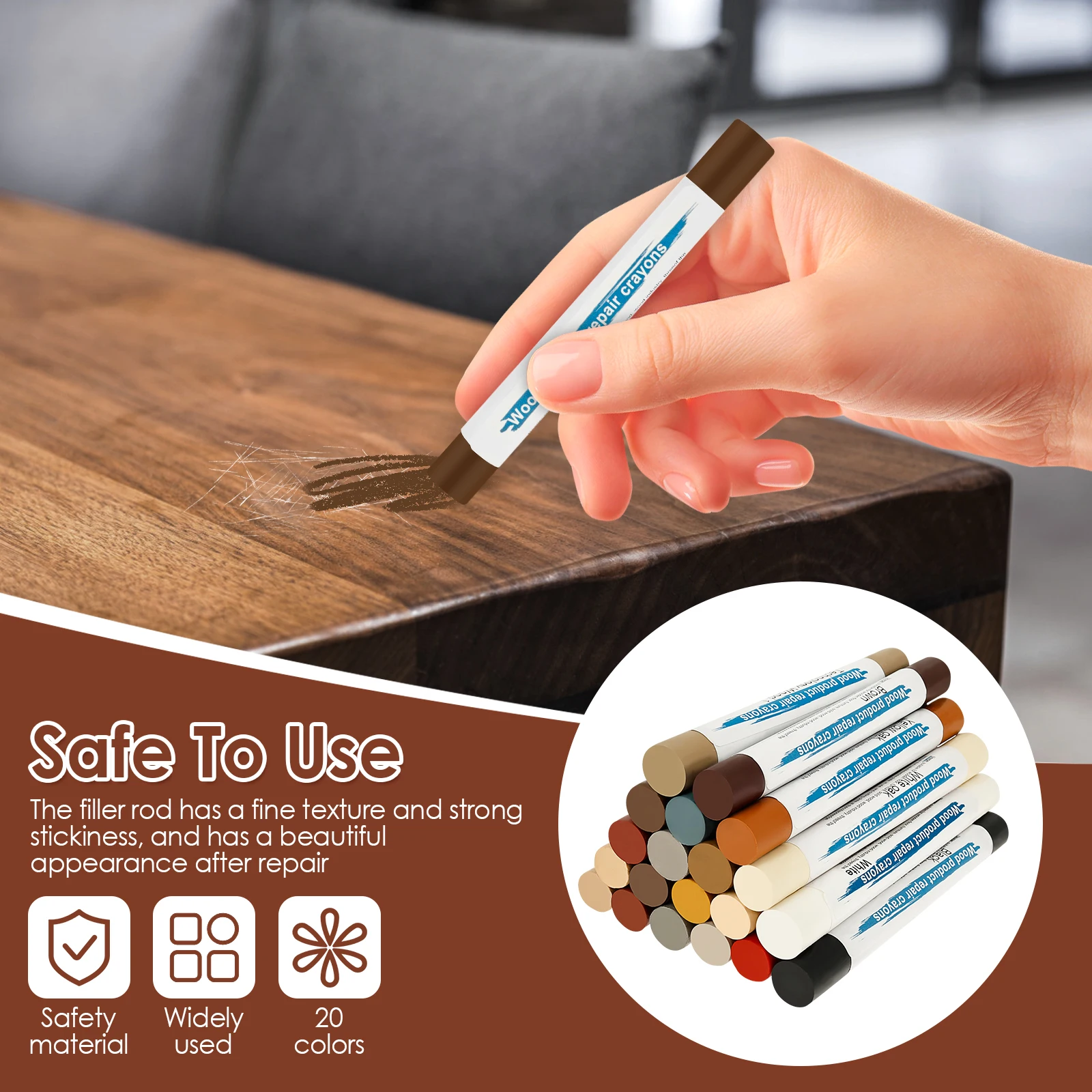 22 adet mobilya tamir kiti kal - Cabinet Scraper Set incelemesi ve fiyatı