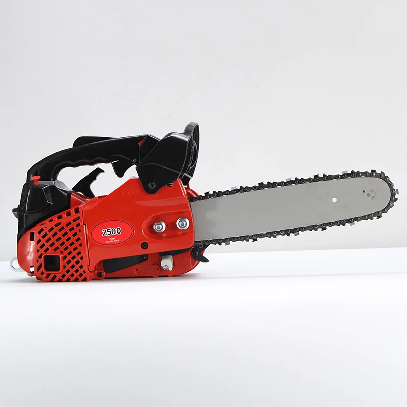 Mini portable 2500 small chain saw bamboo saw 25cc gasoline saw portable single hand saw 8500rpm 305mm