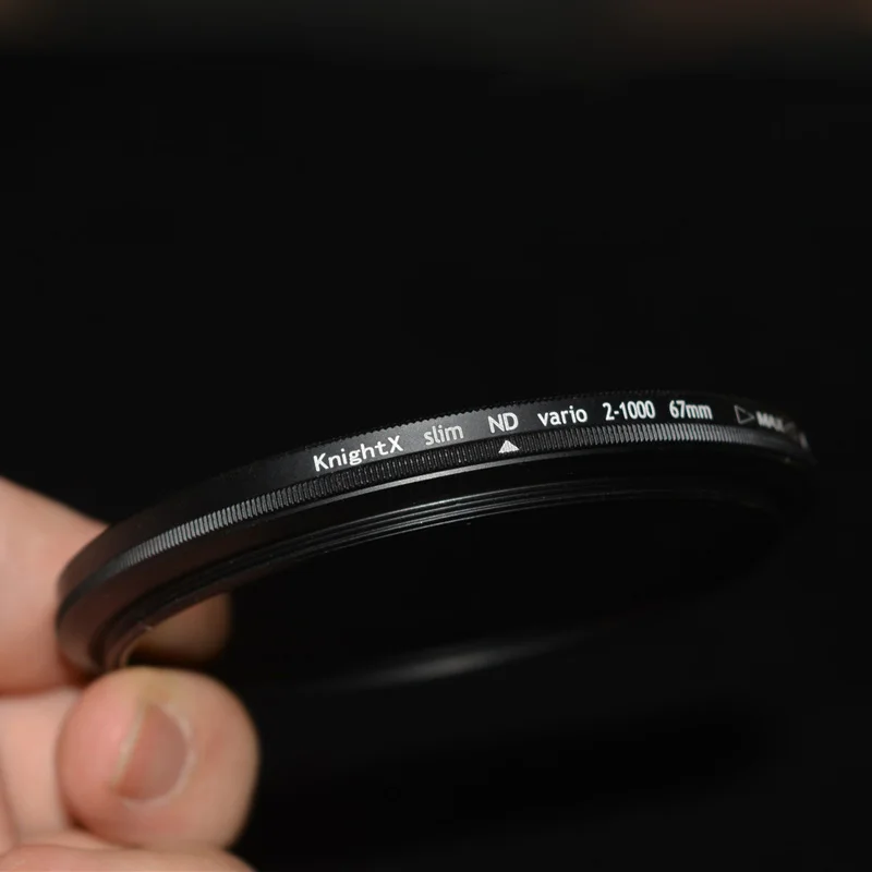 KnightX Verstelbare ND Filter Neutrale Dichtheid Camera Lens Filter accessoires 52mm 67mm 77mm Voor Canon Sony a6000