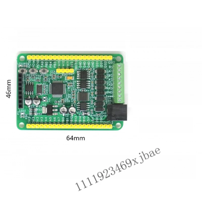 F105 development board 2-channel CAN 2-channel 485 bus industrial control board interconnect communication board