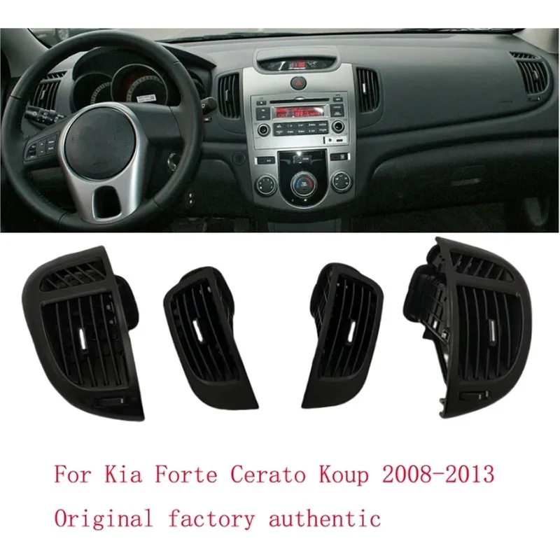

974801X050Автомобильная передняя приборная панель с левым рулем, вентиляционные отверстия кондиционера для Kia Forte Cerato Koup 2008-2013