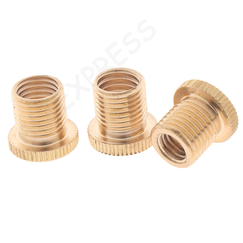 New 3pcs Gear Shift Knob Thread Adapter Nuts Insert M10x1.25 & M10x1.5 & M8*1.25 Kit
