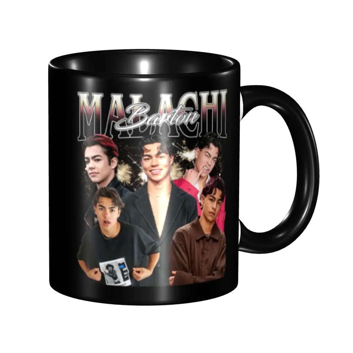 

DIY Malachi Film Actors Barton Ceramic Mugs Custom Coffee Cups Creative Gift
