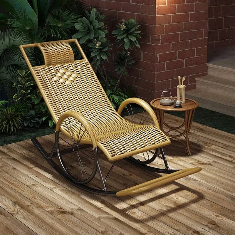 Chaises Outdoor Furniture Sets Large Chairs Chaise Lounge Iron Sofa Bubble Chair Transparent Armchair Nordic Lazy Cadeiras Bed