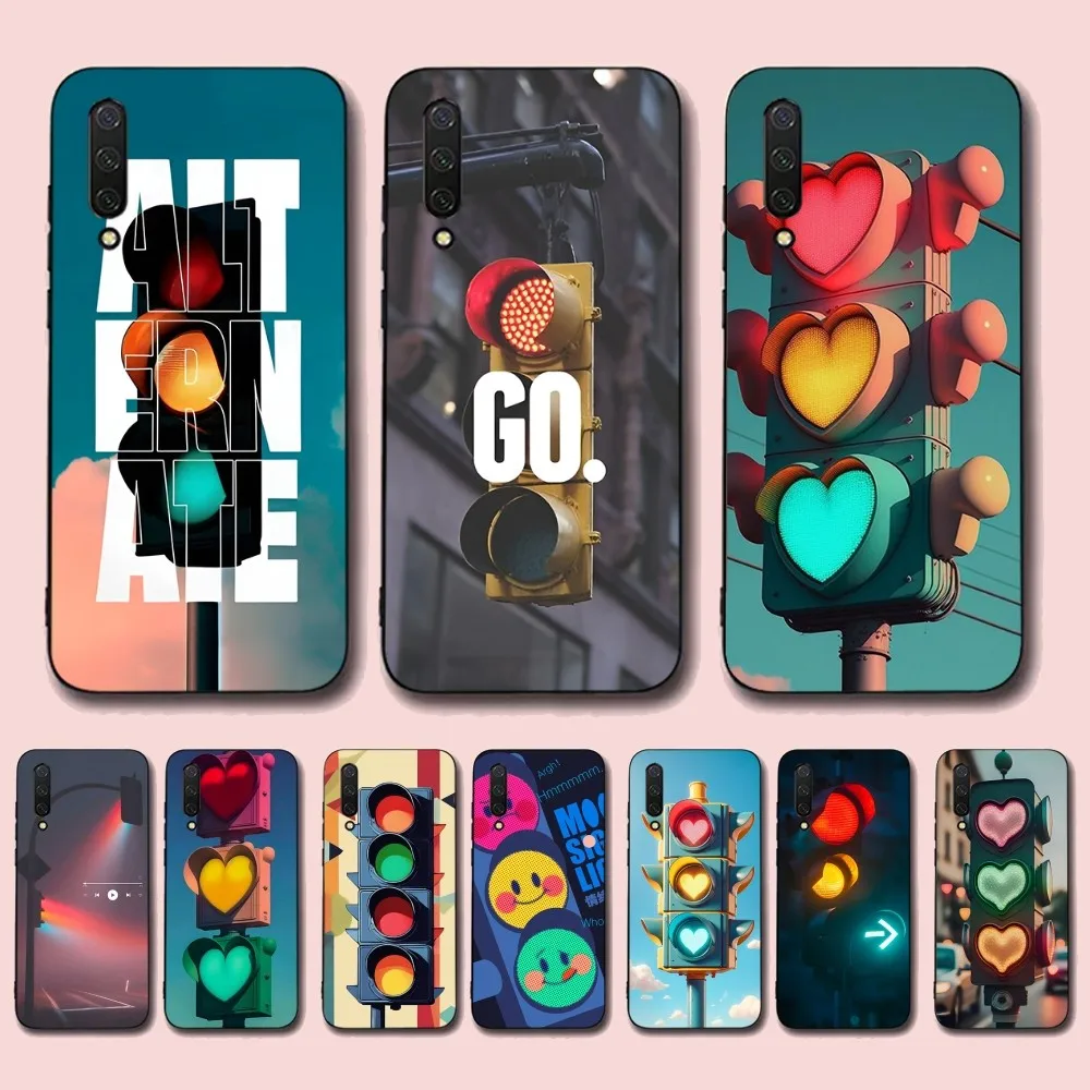 Life And Traffic Lights Phone Case For Xiaomi Mi 5X 8 9 10 11 12 Lite Pro 10T PocoX3pro PocoM3 Note 10 Pro Lite