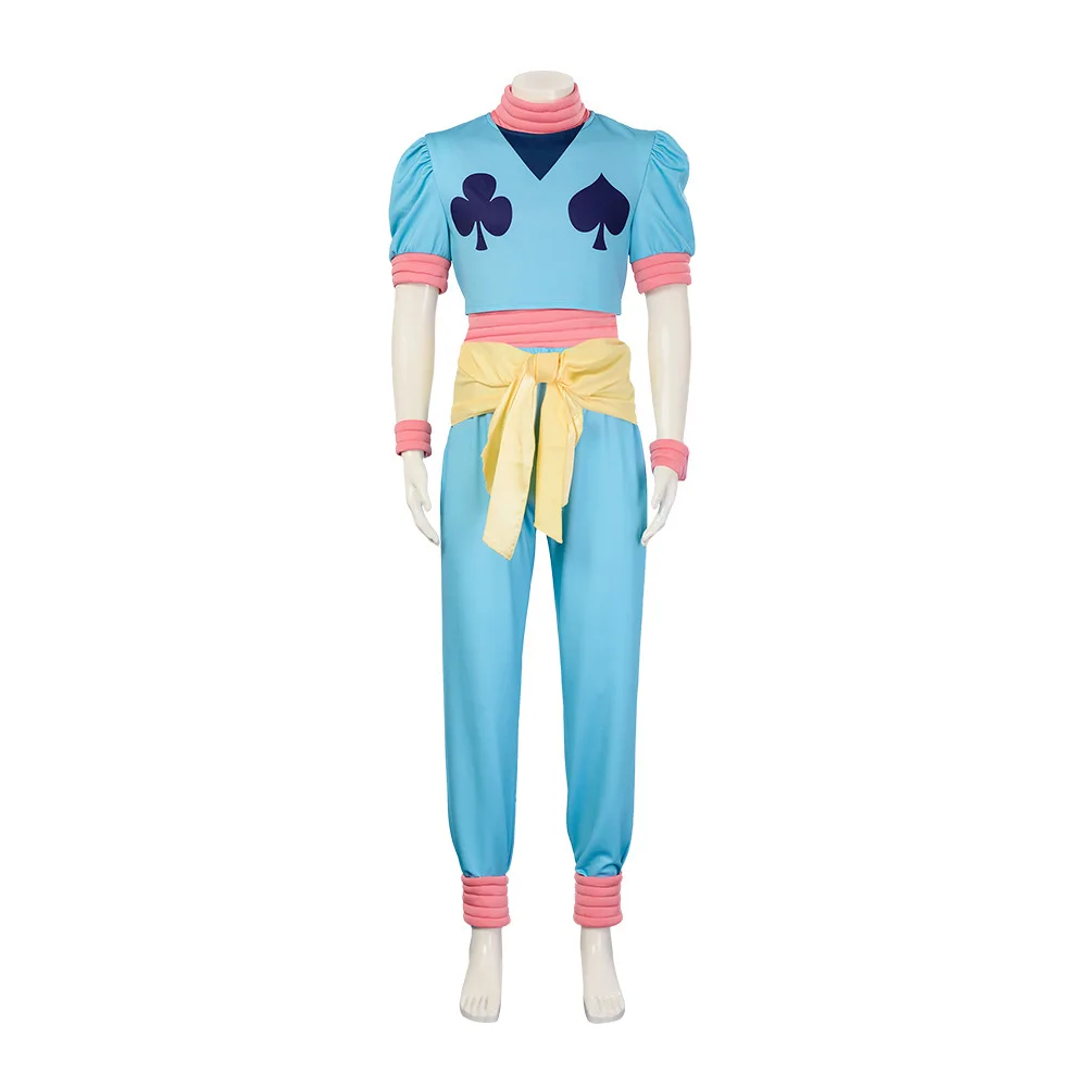 Anime Cosplay Full-time Hunter Hisoko  Costume, Halloween Comic Con Hisoko Cosplay Costume Set Cosplay Anime