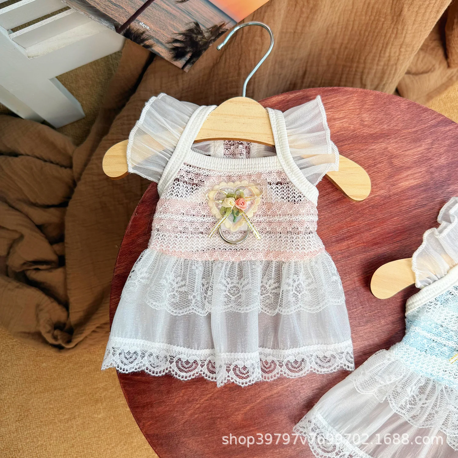 Vestido de verano transpirable para gatos y perros, malla ligera - imagen 4
