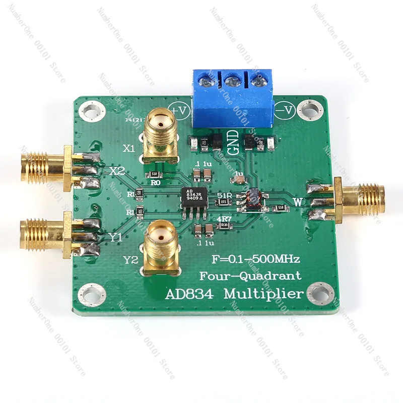 RF high-speed real-time broadband controller gain control, power measurement