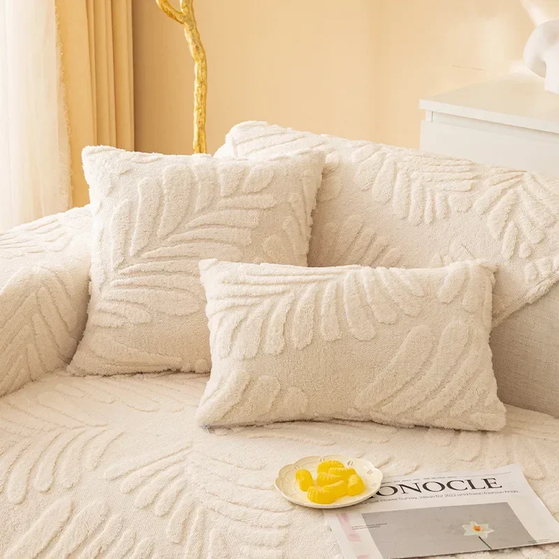 1 قطعة شتاء دافئ بسيط غطاء أريكة غطاء كرسي 1/2/3/4/L شكل شامل ركن حامي أثاث ديكور المنزل #3