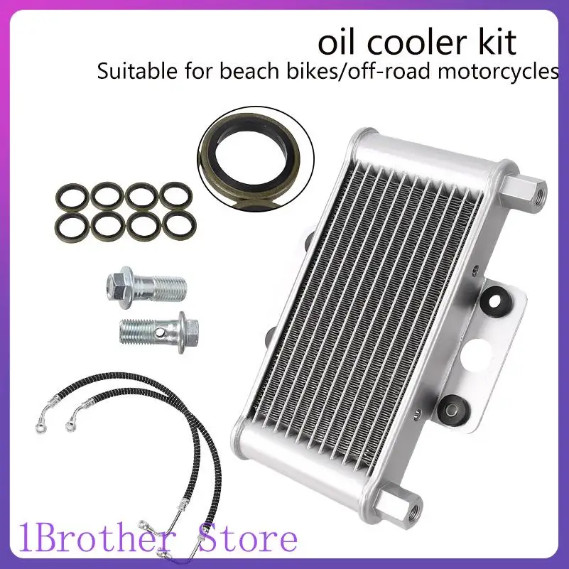 

Suitable for beach bikes/off-road motorcycles GY6 oil cooler for modifying radiator systemsStable and reliable