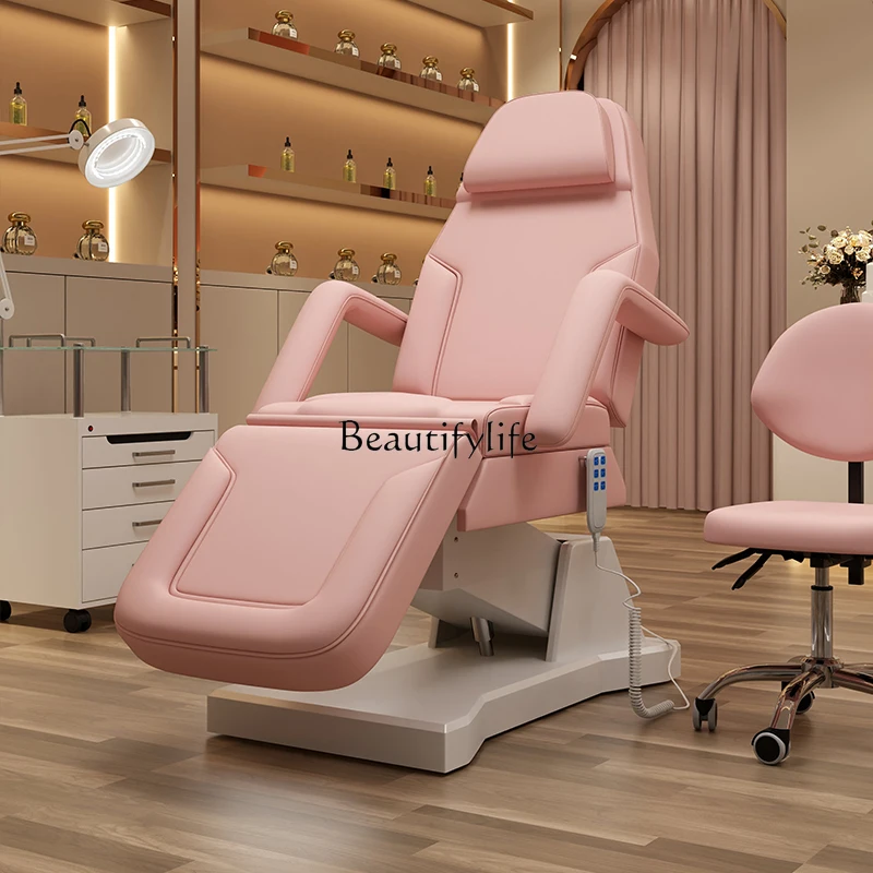 

Electric beauty bed Automatic lifting multi-function beauty bed