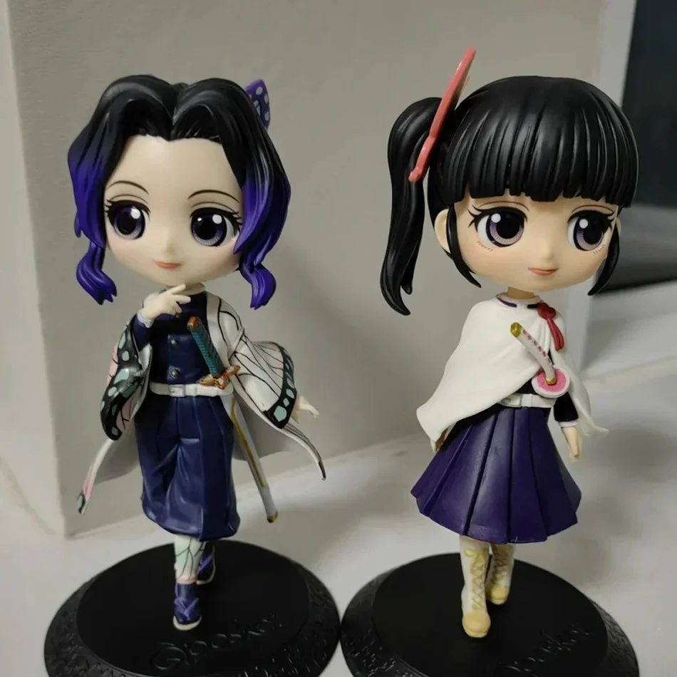 

Demon Slayer Anime Action Figure Set - Tanjirou Agatsuma Zenitsu Kyoujurou Qposket PVC Collectible Toys for Kids Gift