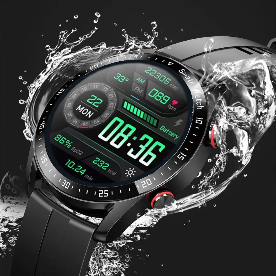 2022 nuova chiamata Bluetooth Smart Watch uomo impermeabile Sport Fitness Tracker Weather Display uomo Smartwatch per Xiaomi Huawei Phone