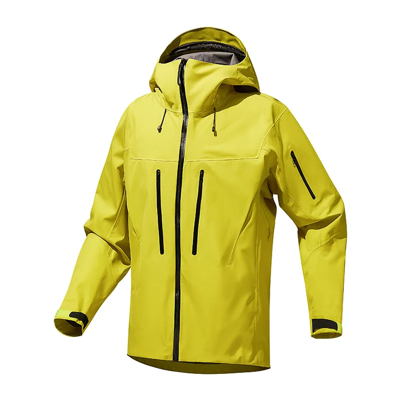 Hard shell jacket men women same three-layer rubber-pressed windproof waterproof outdoor sports trend mountaineering suit