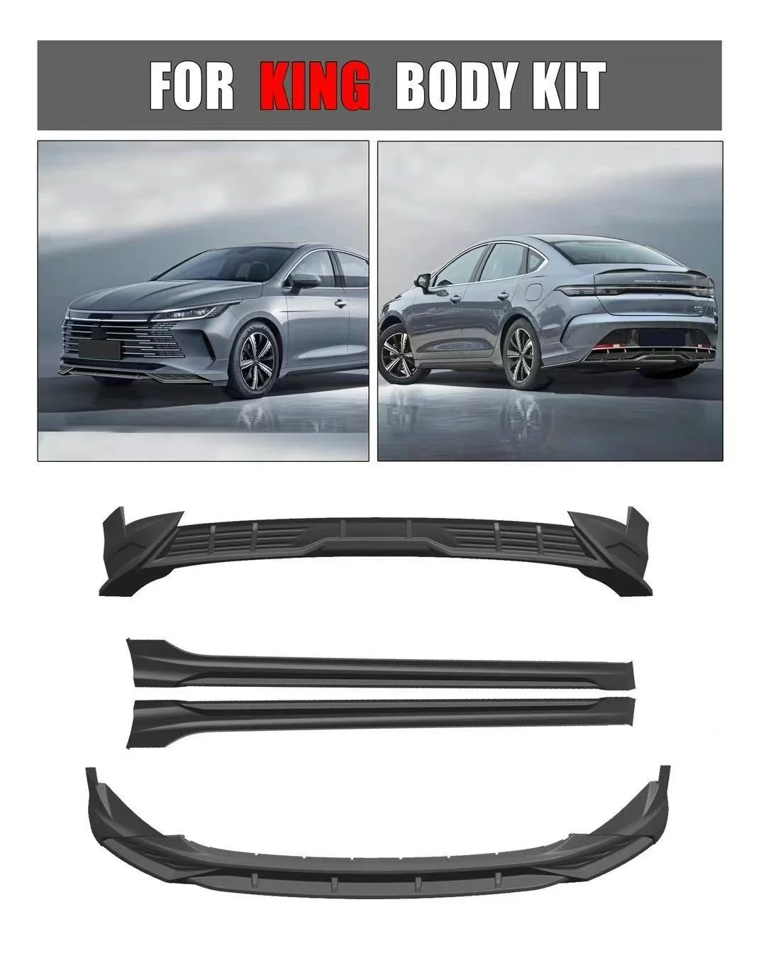 Factory Wholesale Body Kits for BYD Seal DMi/07DMi-DC 2023-2025 Car Bumpers Side Skirts Auto Body KITS Car Parts Upgrade
