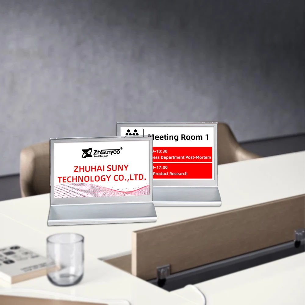 7.5 inch wireless eink display digital pricetag ble electronic meeting nameplate