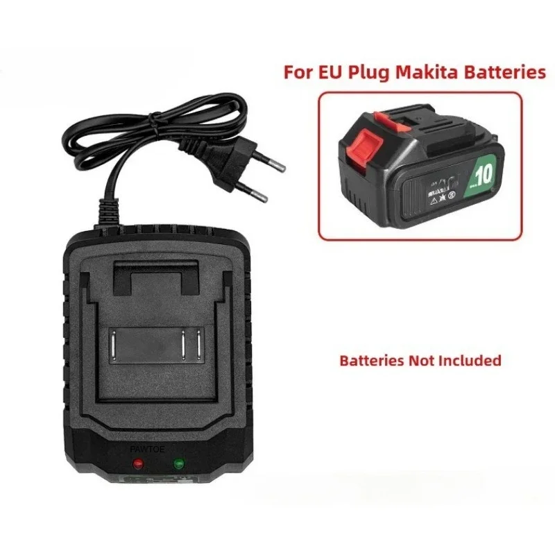 18V 21V Battery Charger EU Plug Power Tool Portable High Power Smart Fast Li-ion Battery Charger for Makita Replacement