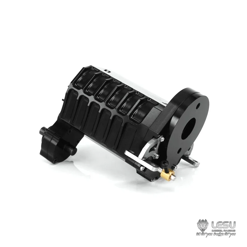 

Коробка передач Lesu 1/14 Tamiya Truck Tractor Трехскоростная коробка передач с высоким крутящим моментом